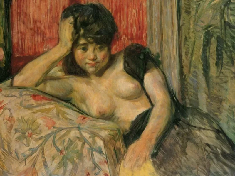 1887-Nakamura Tsune - Nudo di donna - Museo d'arte Menard, Komak